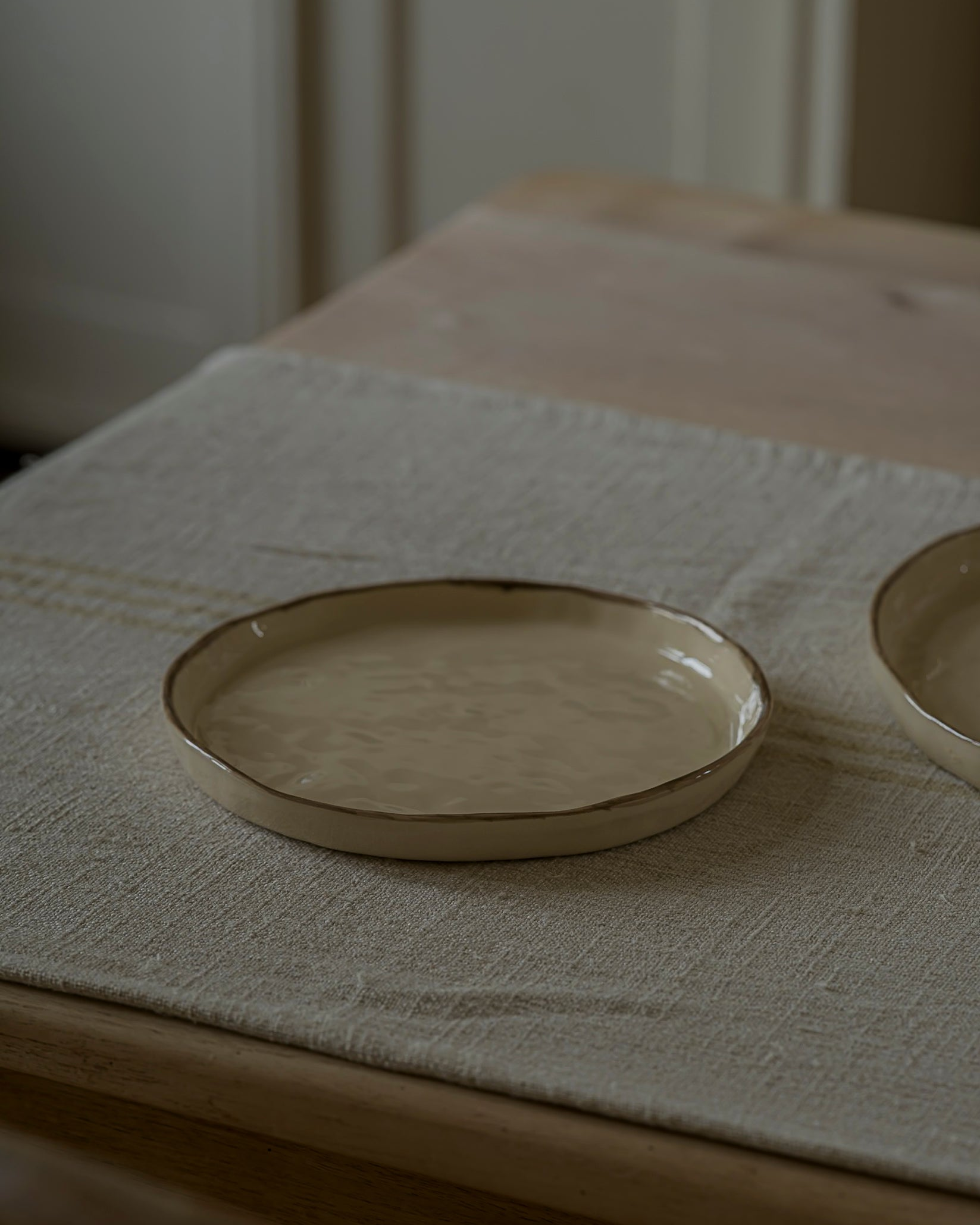 The Porto Side Plate | Taupe