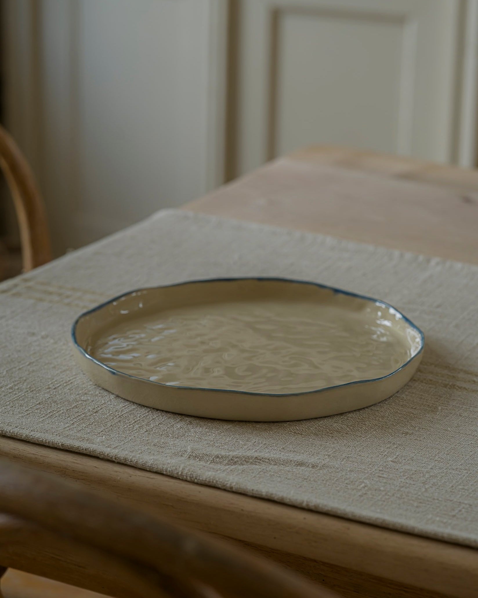 The Porto Dinner Plate | Blue