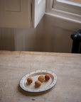 The Breakfast Collection |  Small Oval Platter | Blue