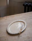 The Breakfast Collection | Large Oval Platter | Blue
