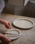 The Breakfast Collection | Large Oval Platter | Blue