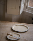 The Breakfast Collection | Large Oval Platter | Blue