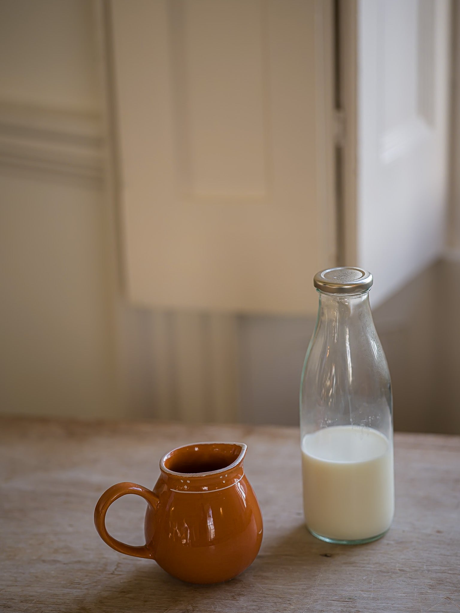 The Breakfast Collection | Milk Jug |  Terracotta