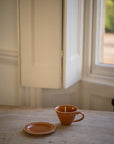 The Breakfast Collection | Tea Cup & Plate | Terracotta