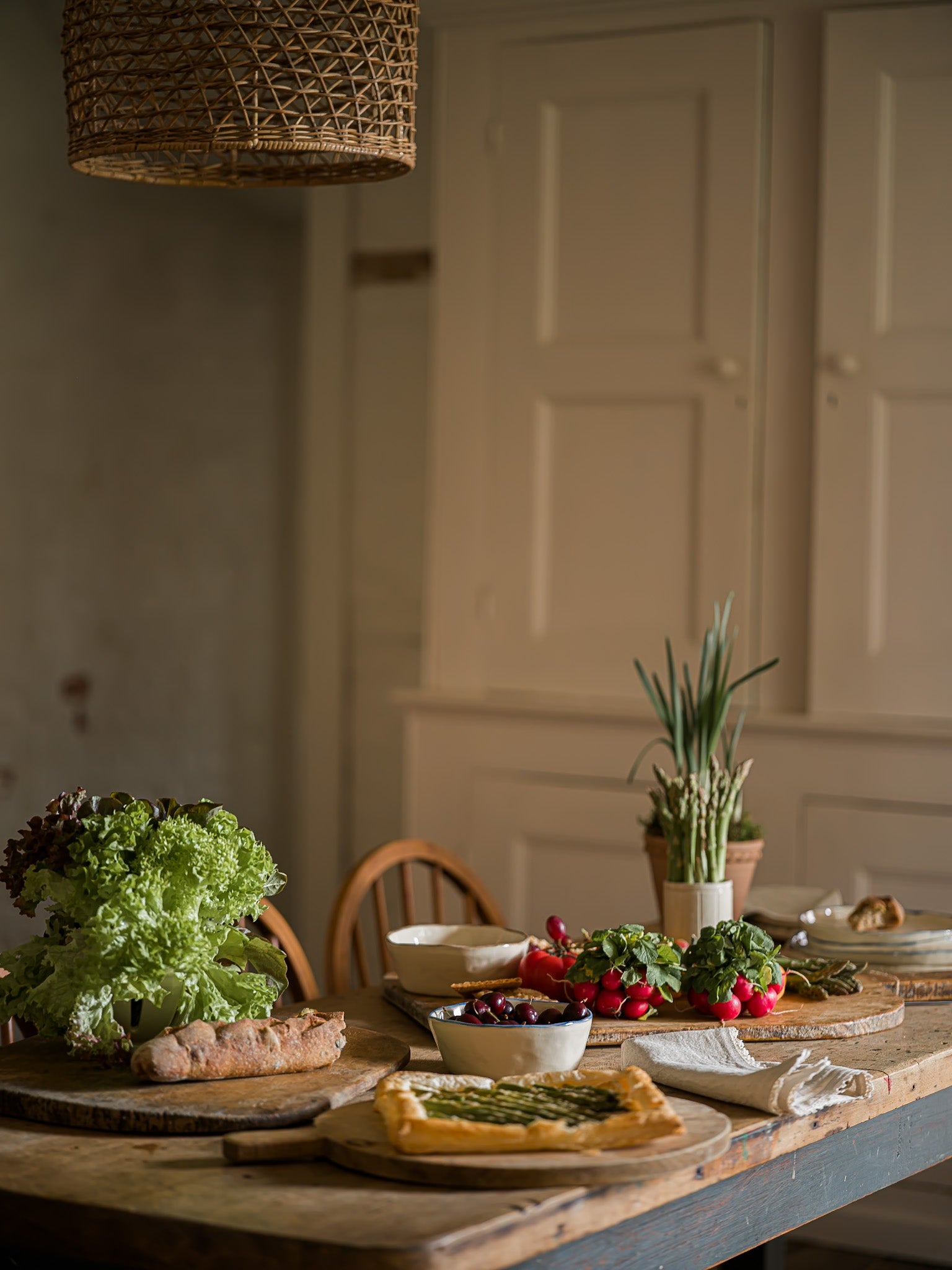 Antique European Rustic Chopping Boards