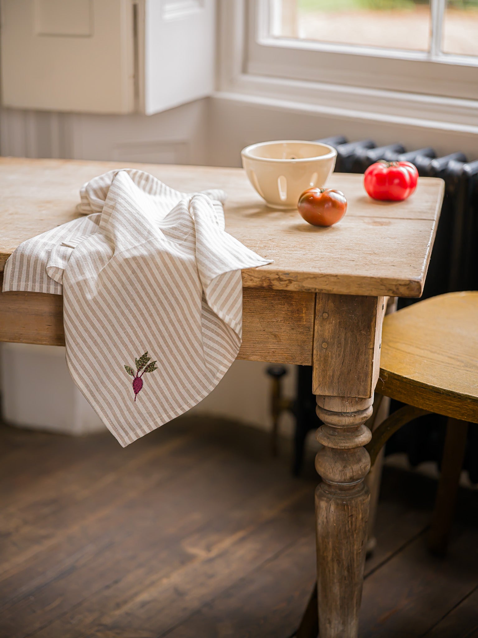 The Kitchen Garden Beetroot Tea Towel