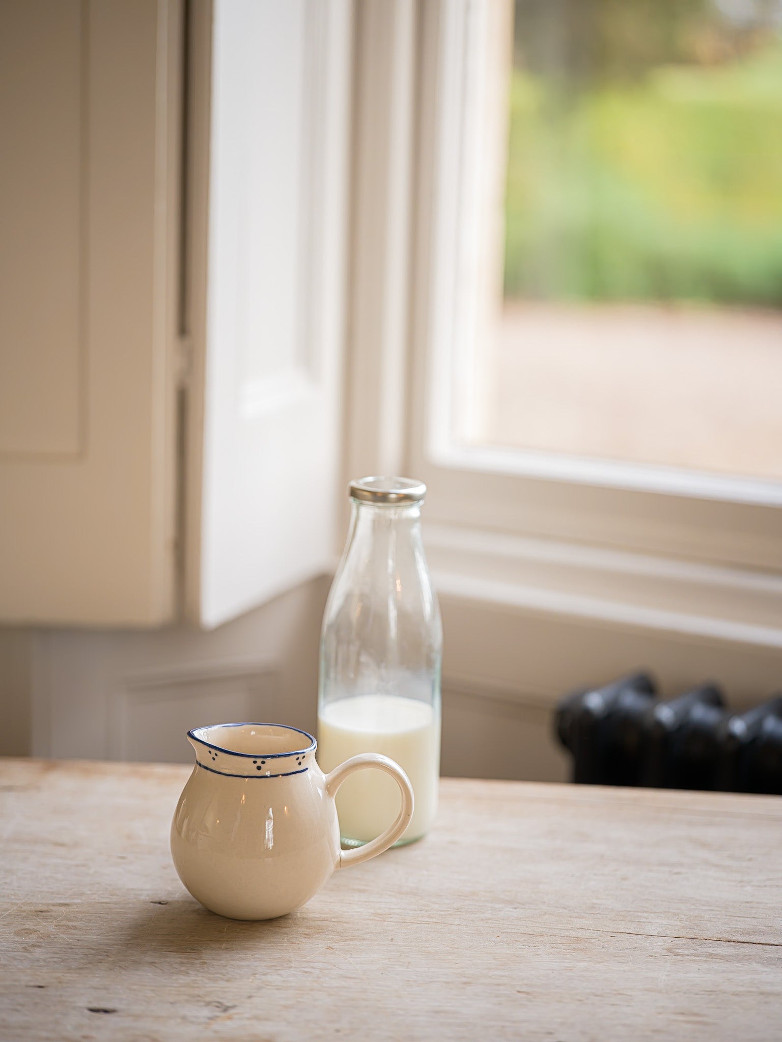 The Breakfast Collection | Milk Jug | Blue
