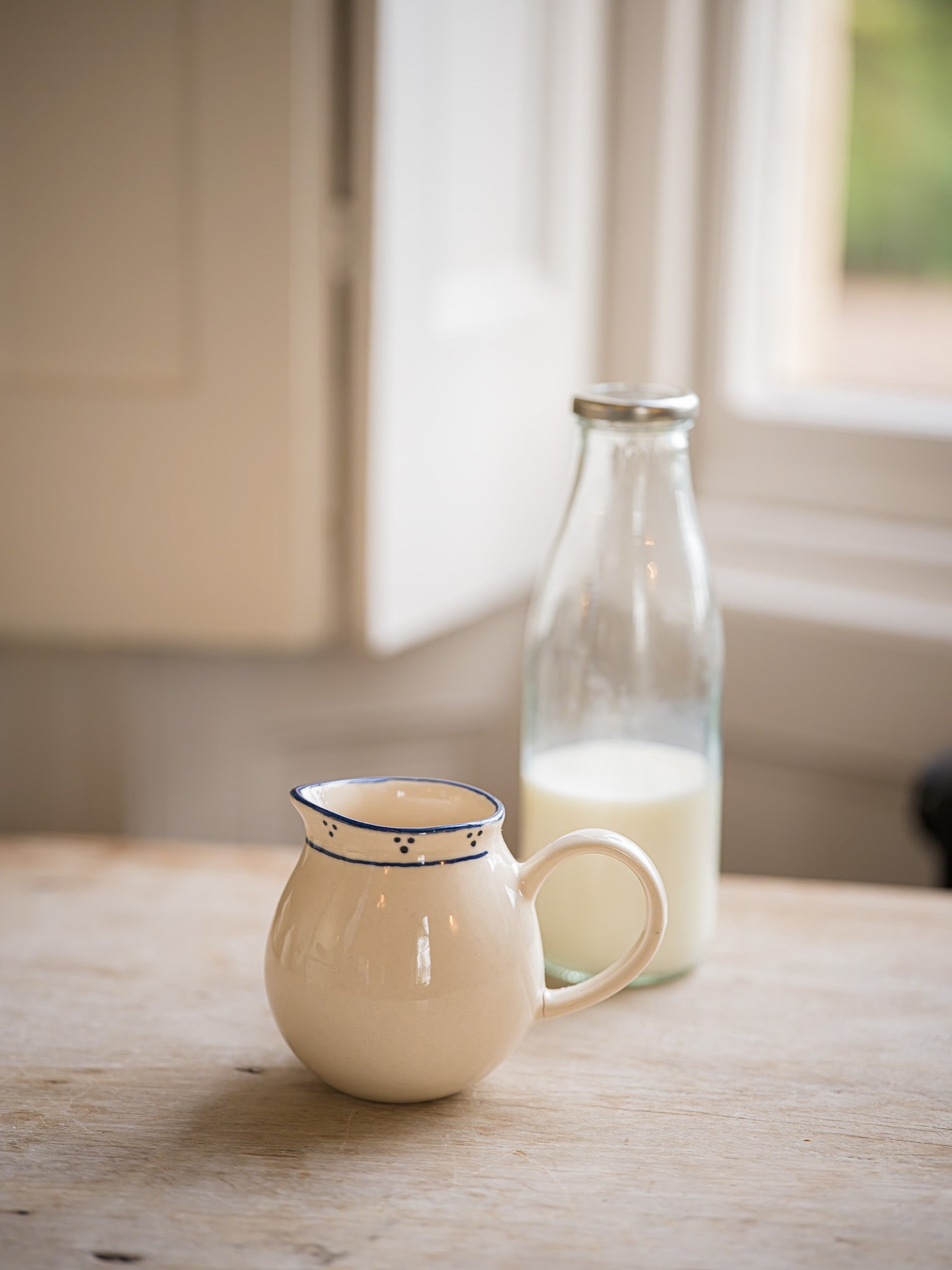 The Breakfast Collection | Milk Jug | Blue