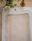 Hemstich Table Runner | White