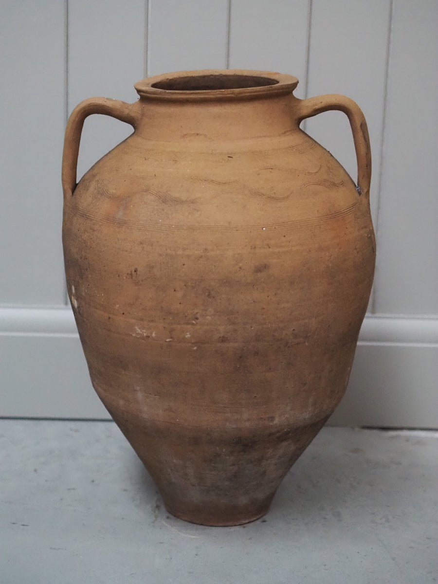 Antique Terracotta Olive Pots - Large