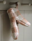 Double Check Half Oven Glove Salmon Pink