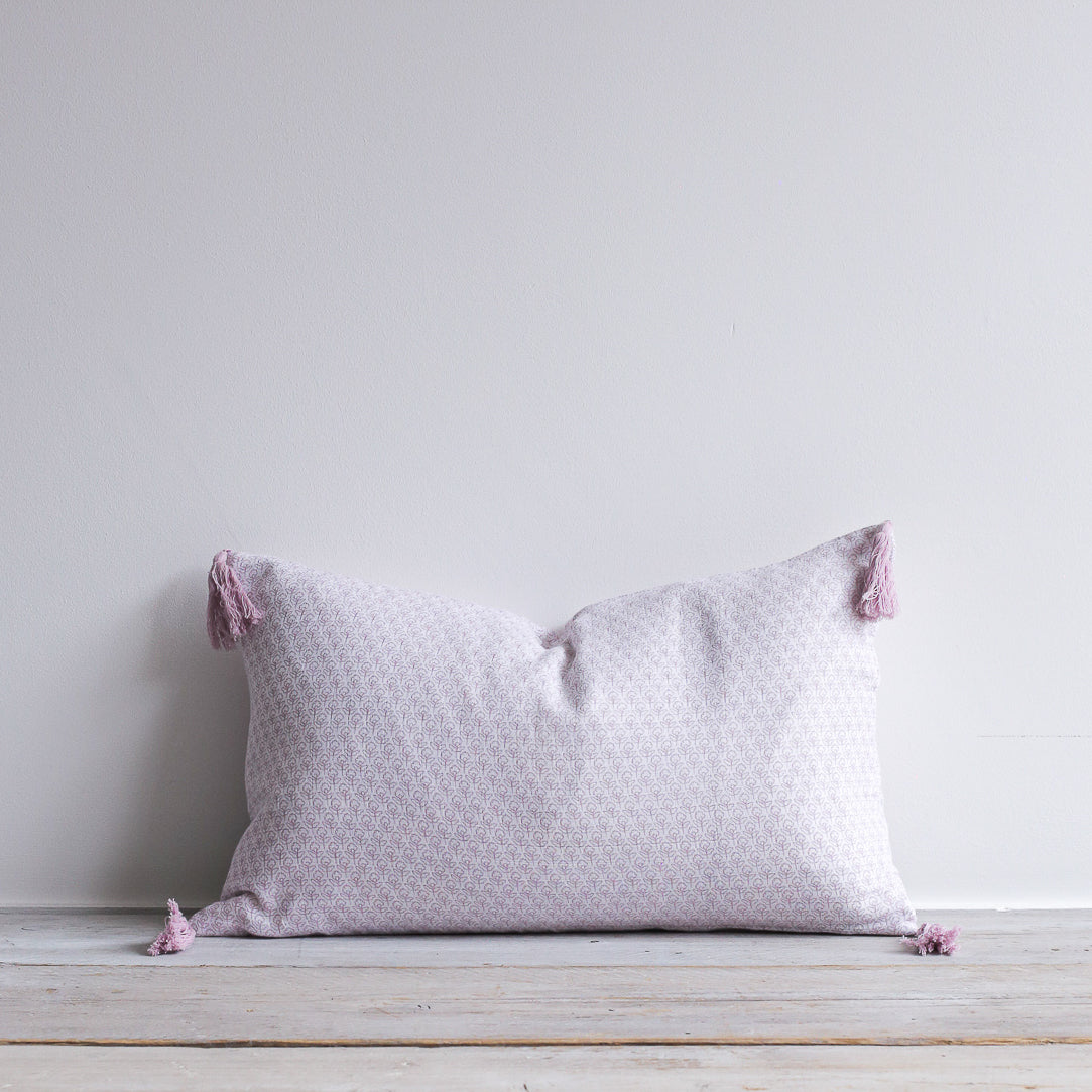 Natti Print Cushion | Lilac