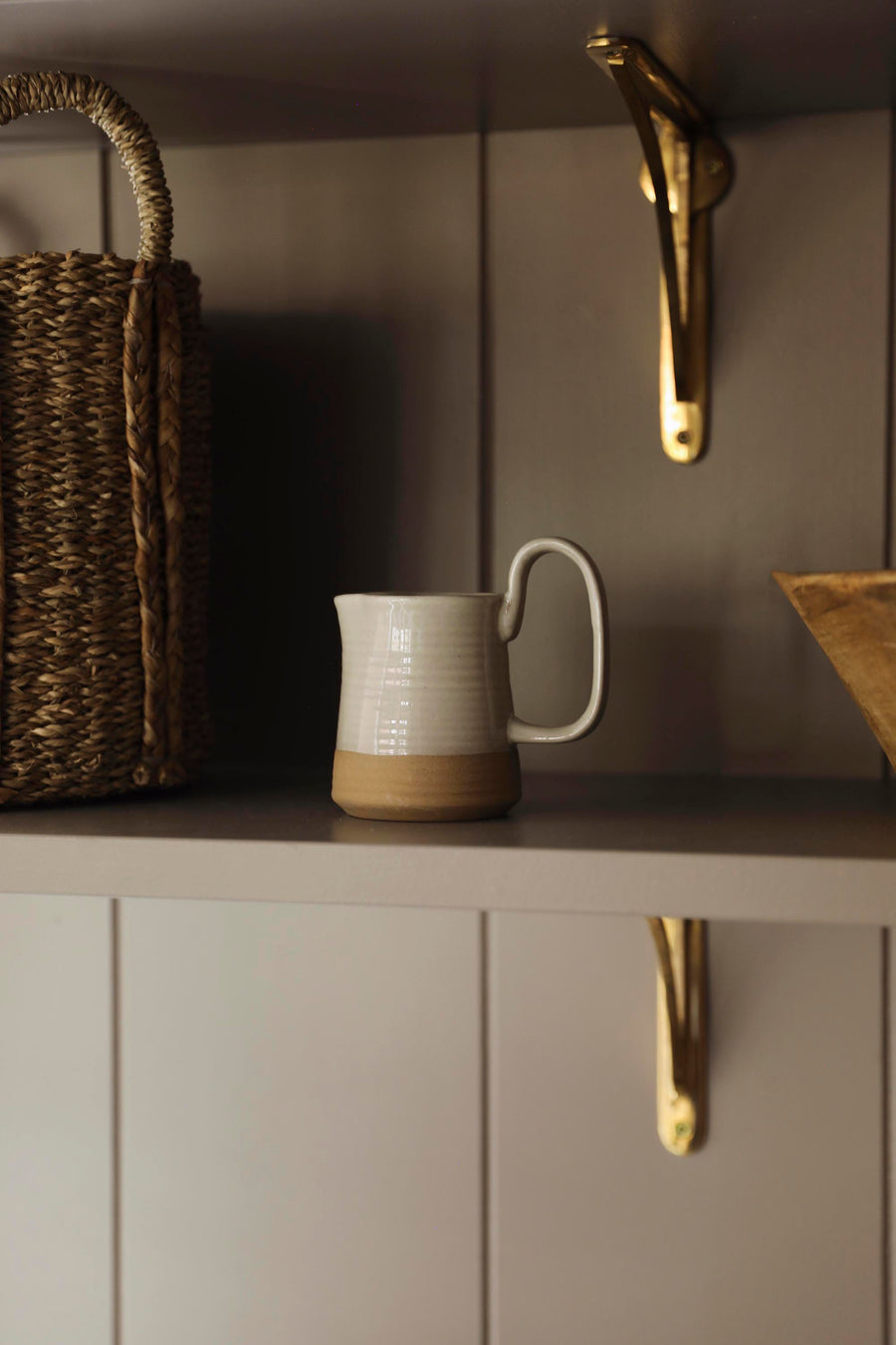 Stoneware Kulampu Jug | Milk White