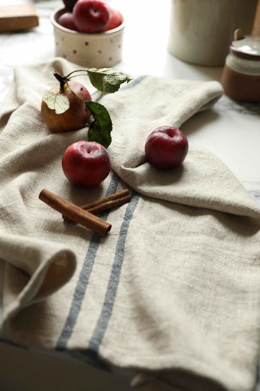 The Timeless Hand/Tea Towel - Blue