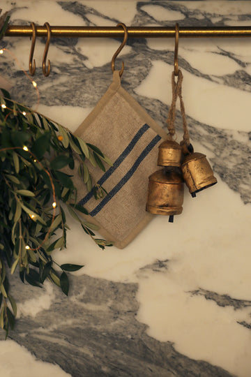 Brass Bells - Set of 3 (in Cotton Bag)