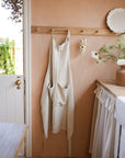 The Timeless Linen Apron - Antique Cream