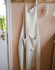 The Timeless Linen Apron - Antique Cream