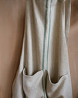 The Timeless Linen Apron - Green