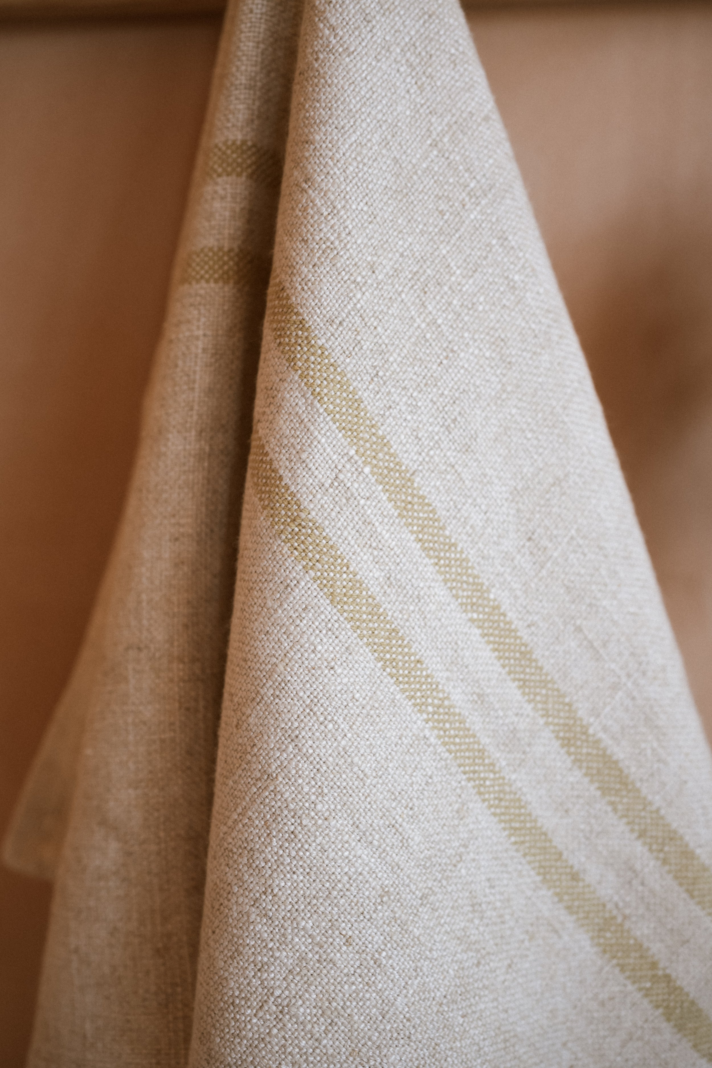 The Timeless Linen Hand/ Tea Towel - Antique Cream