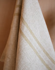 The Timeless Linen Hand/ Tea Towel - Antique Cream