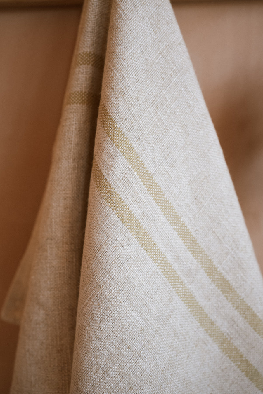 The Timeless Linen Hand/ Tea Towel - Antique Cream