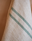 The Timeless Linen Hand/Tea Towel - Green