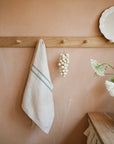 The Timeless Linen Hand/Tea Towel - Green