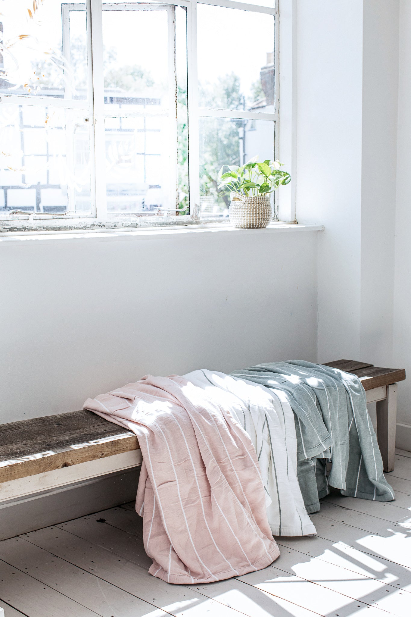 Ebino Wide Stripe Throw