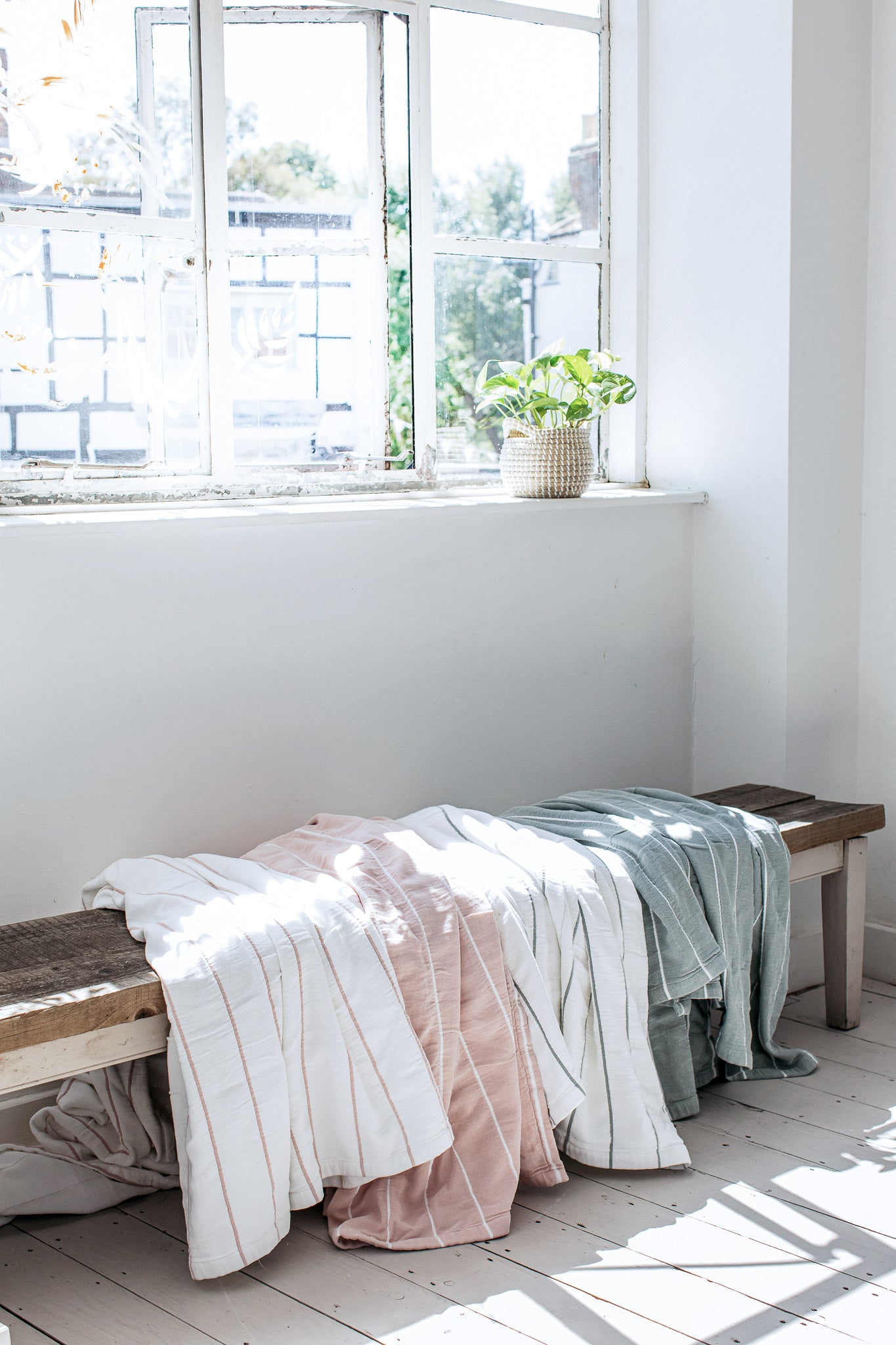 Isen Wide Stripe Throw