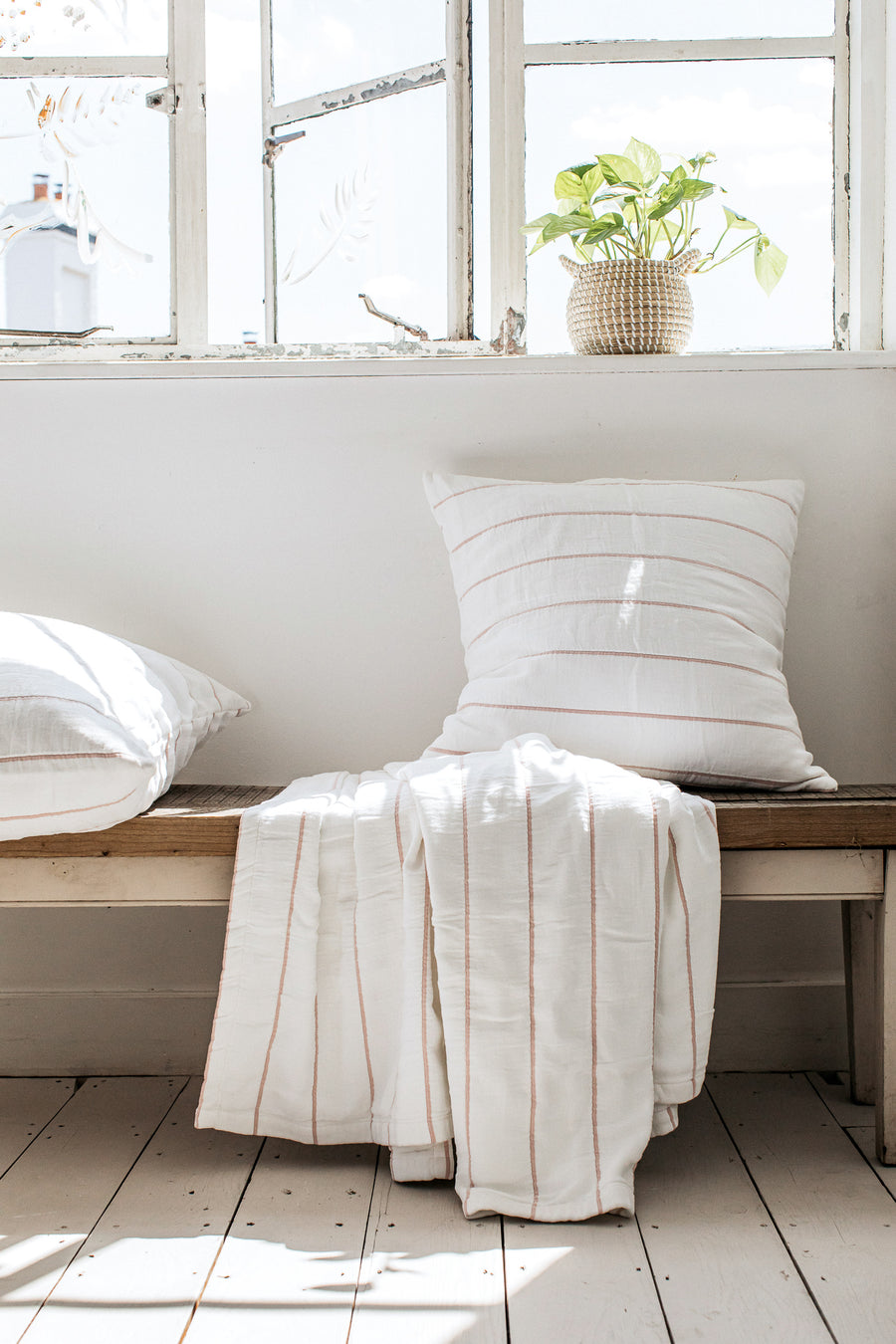 Isen Wide Stripe Pillow