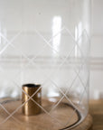 Etched Glass Lamp