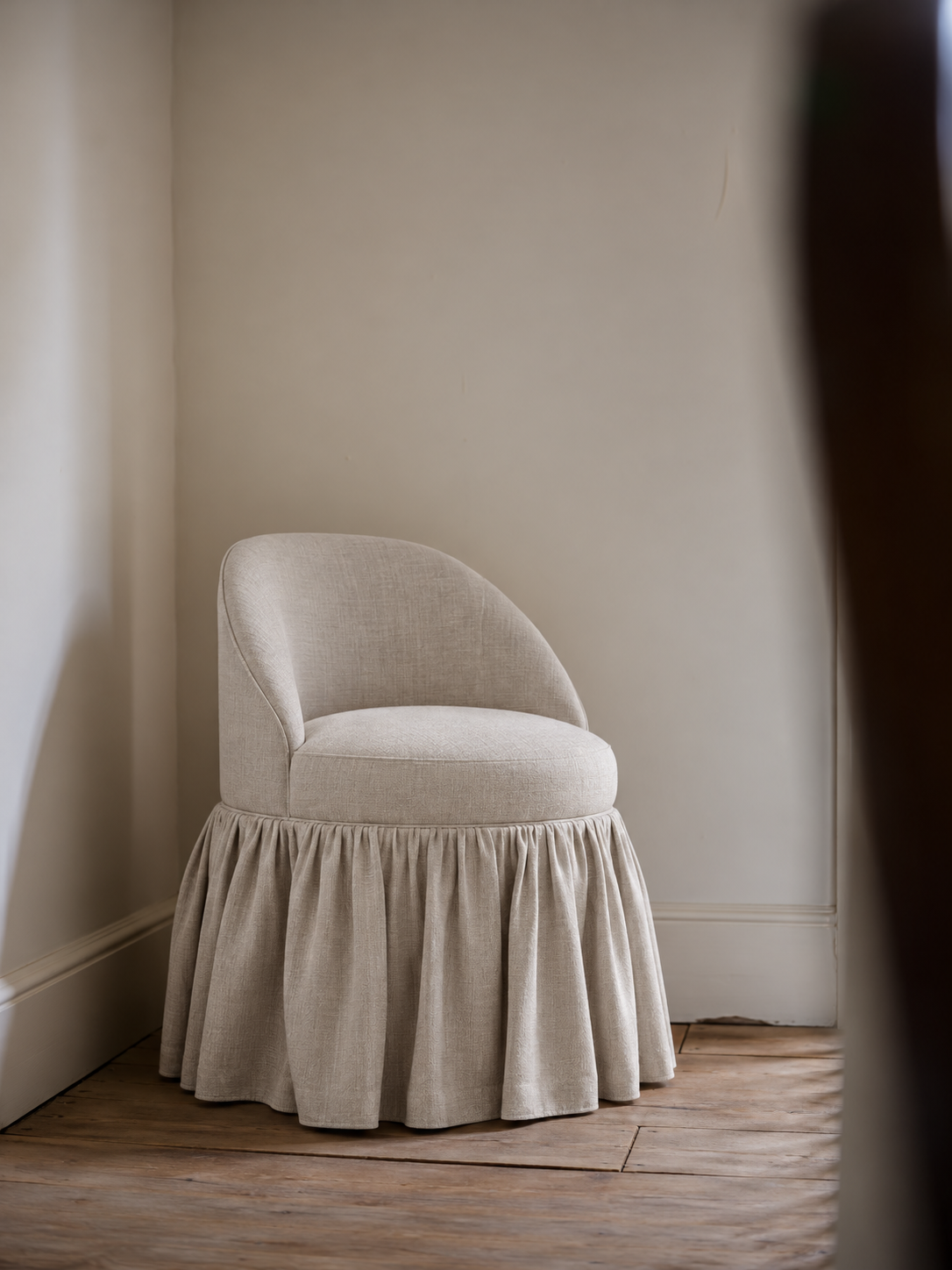 The Romantic Frilly Chair