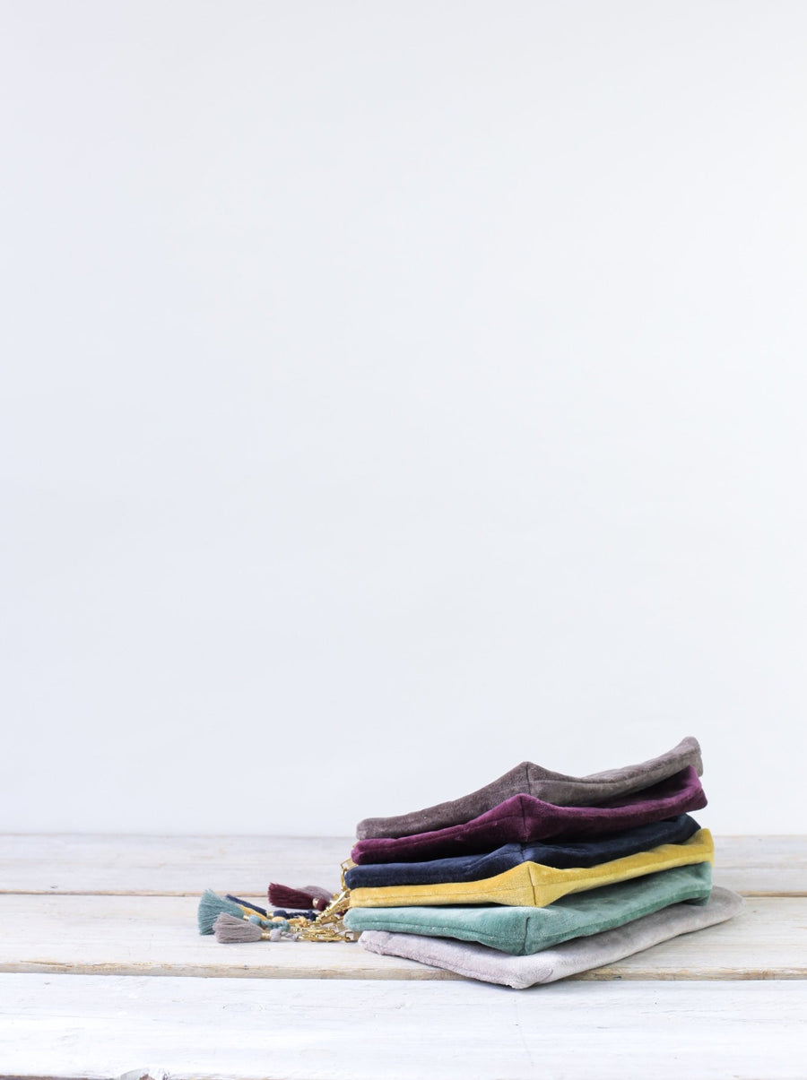 Lulea Cotton Velvet Small Pouch