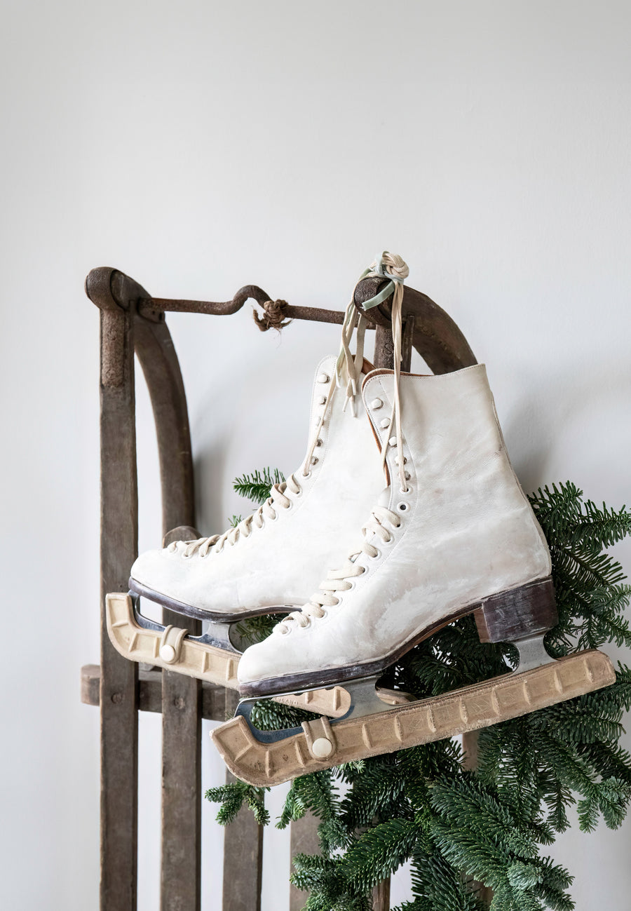 Vintage Wooden Sleigh