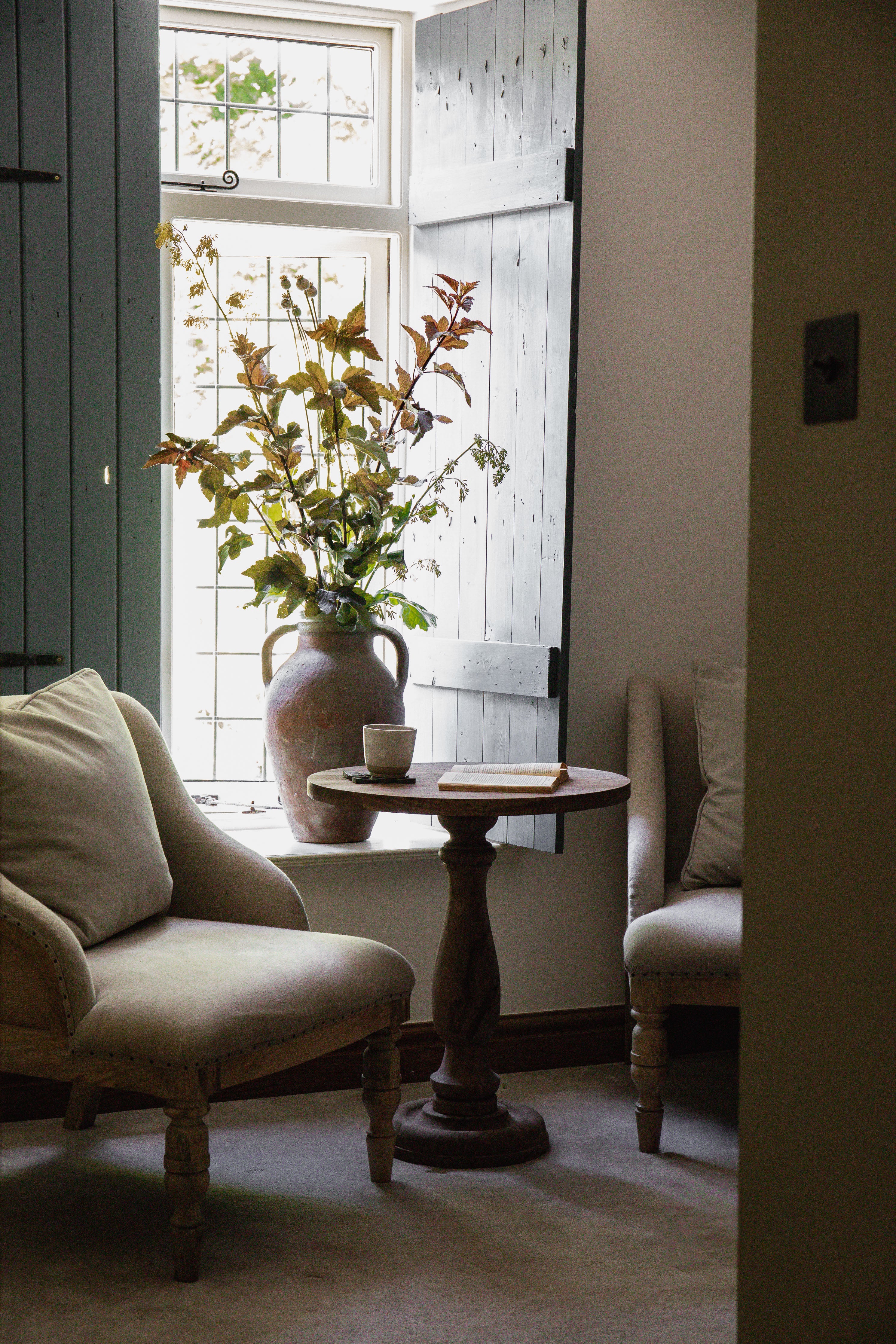 Antique Terracotta Olive Pots - Large