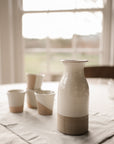 Stoneware Carafe  | Milk White