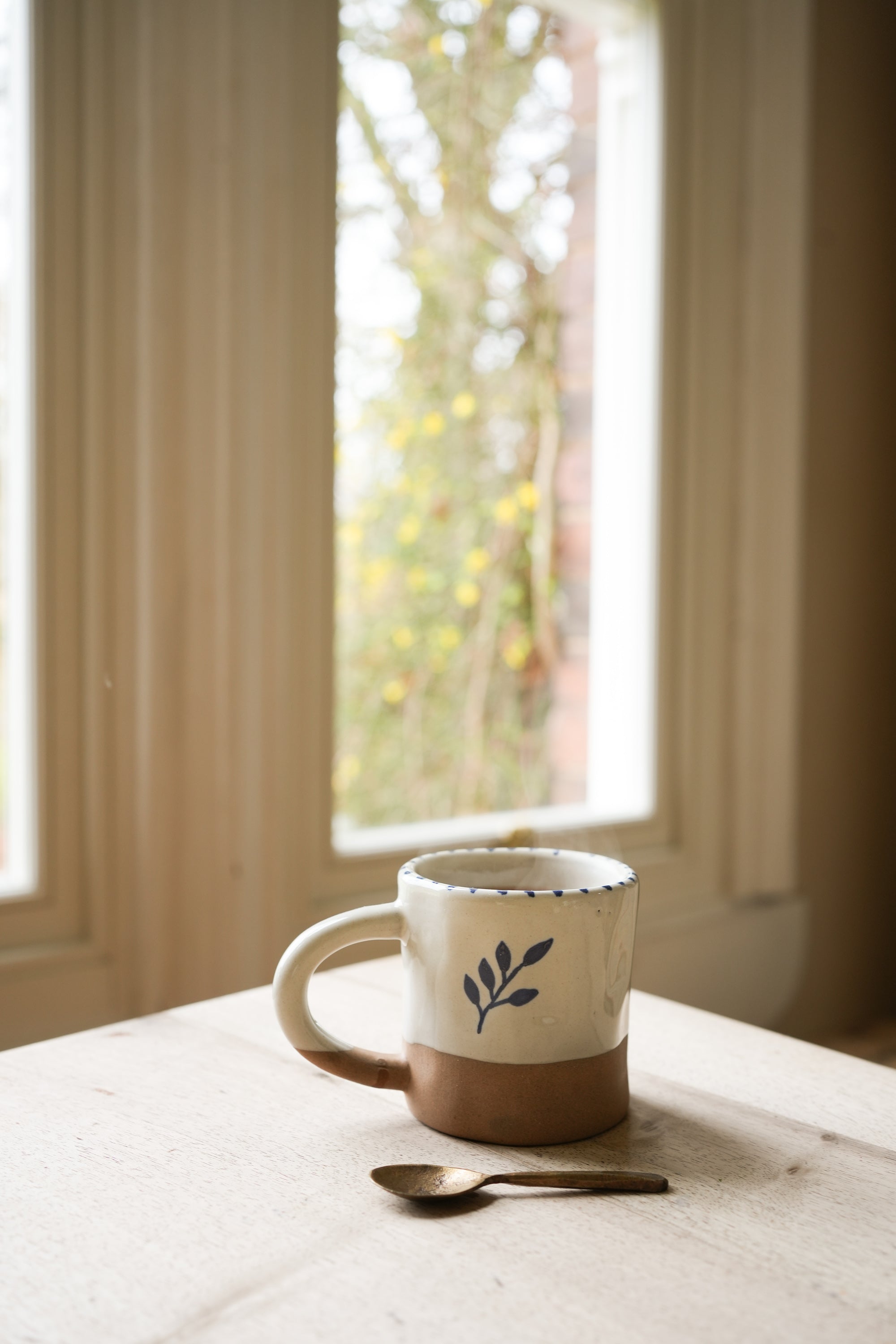 Hand Painted Botanic Mug | Ink