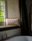 Scallop Cushion | Rust