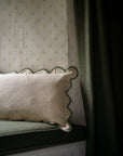 Scallop Cushion | Moss