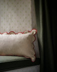 Scallop Cushion | Rust