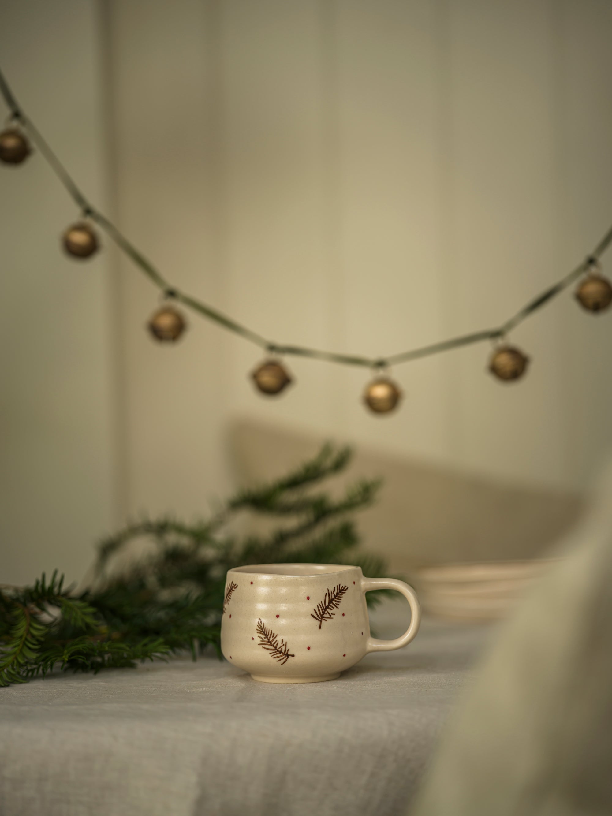 Hand Painted Pine Mug