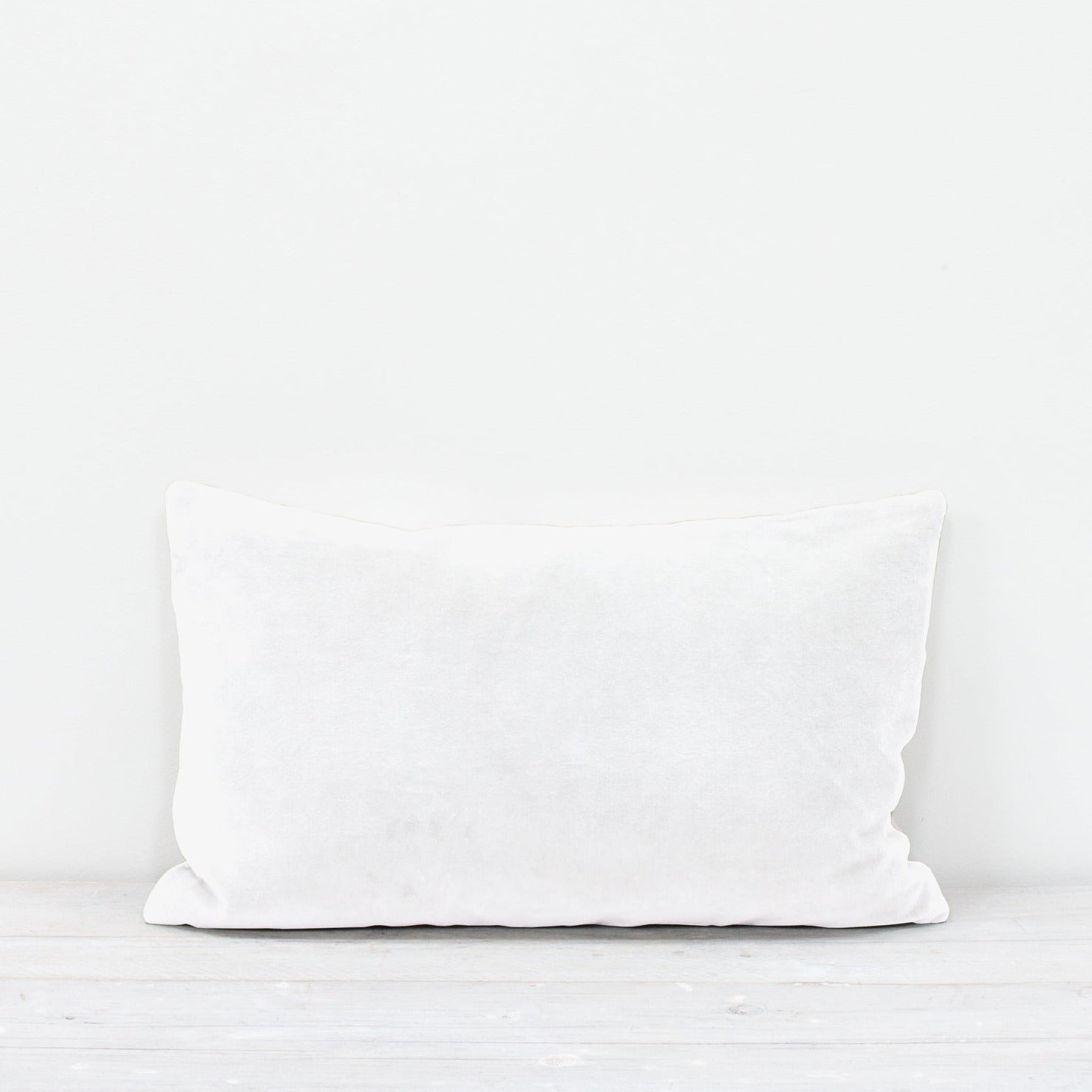 Misi Velvet Cushion | Chalk