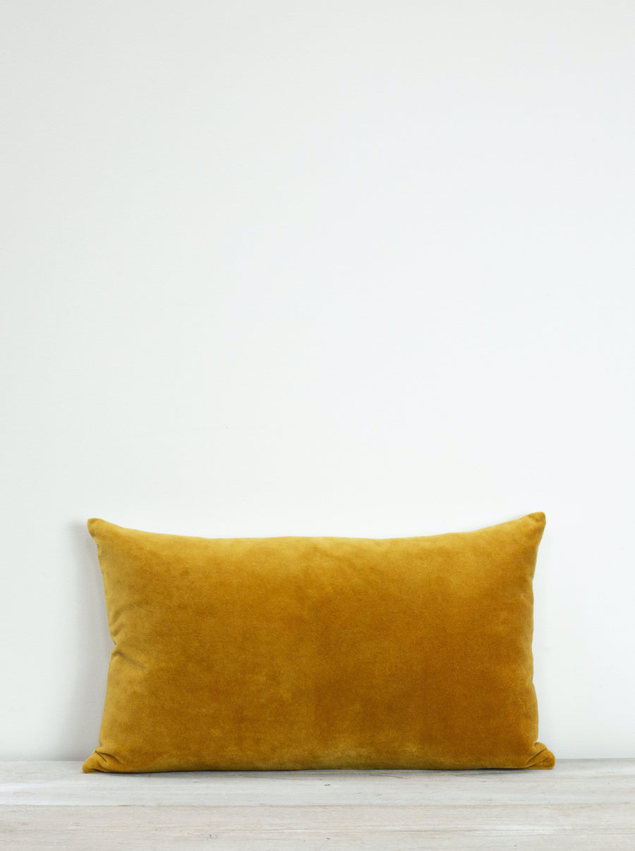 Misi Velvet Cushion | Turmeric