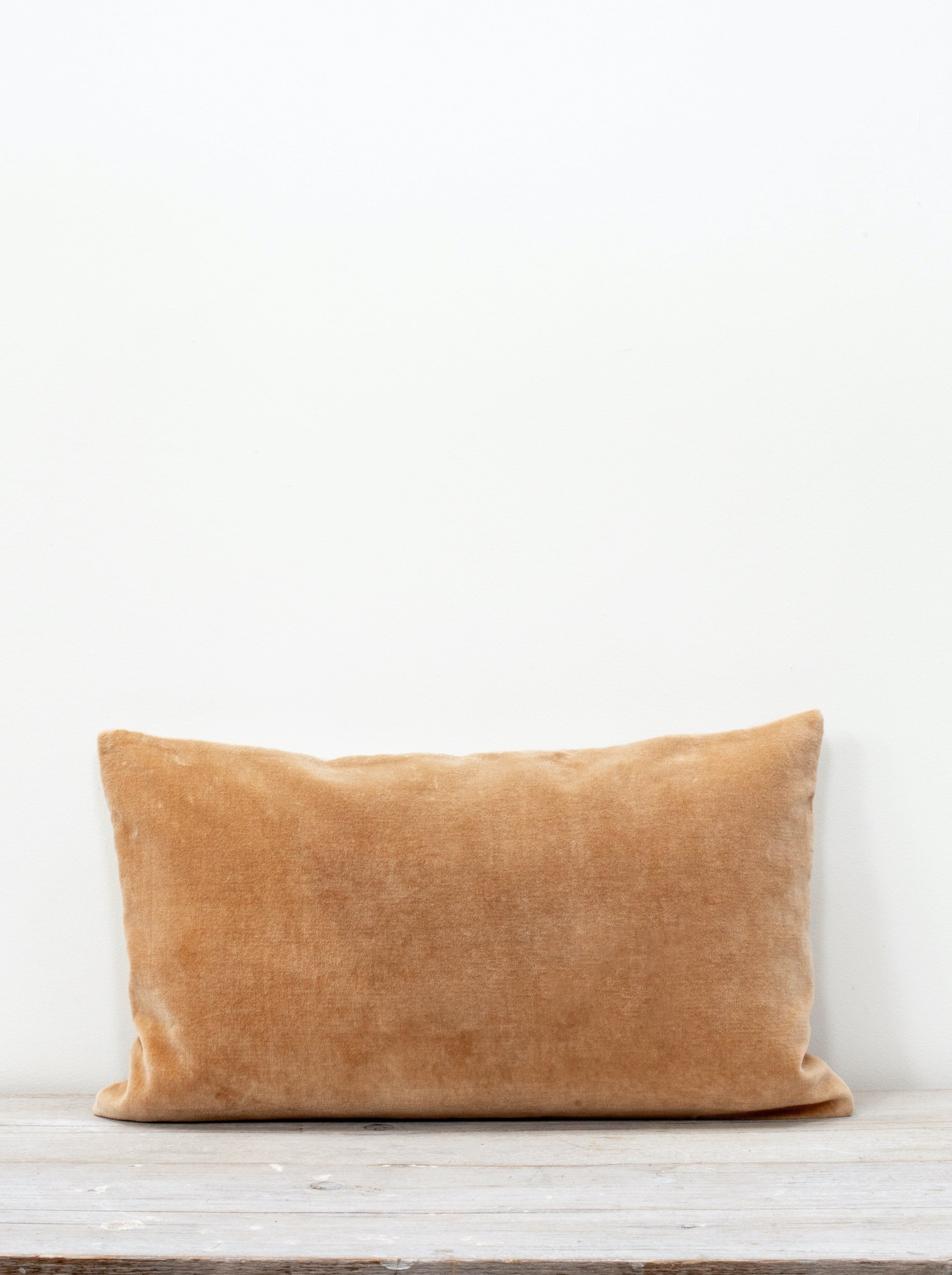 Misi Velvet Cushion | Camel