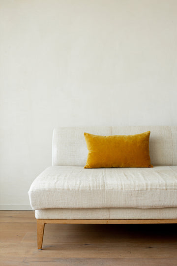 Misi Velvet Cushion | Turmeric