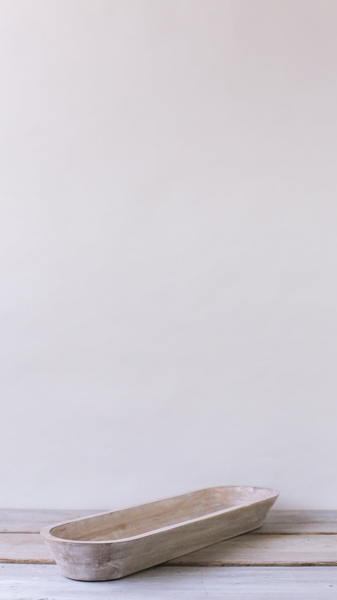 Mo Mango Wood Serving Bowl Large