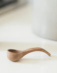 Acacia Wood Curved Little Spoon