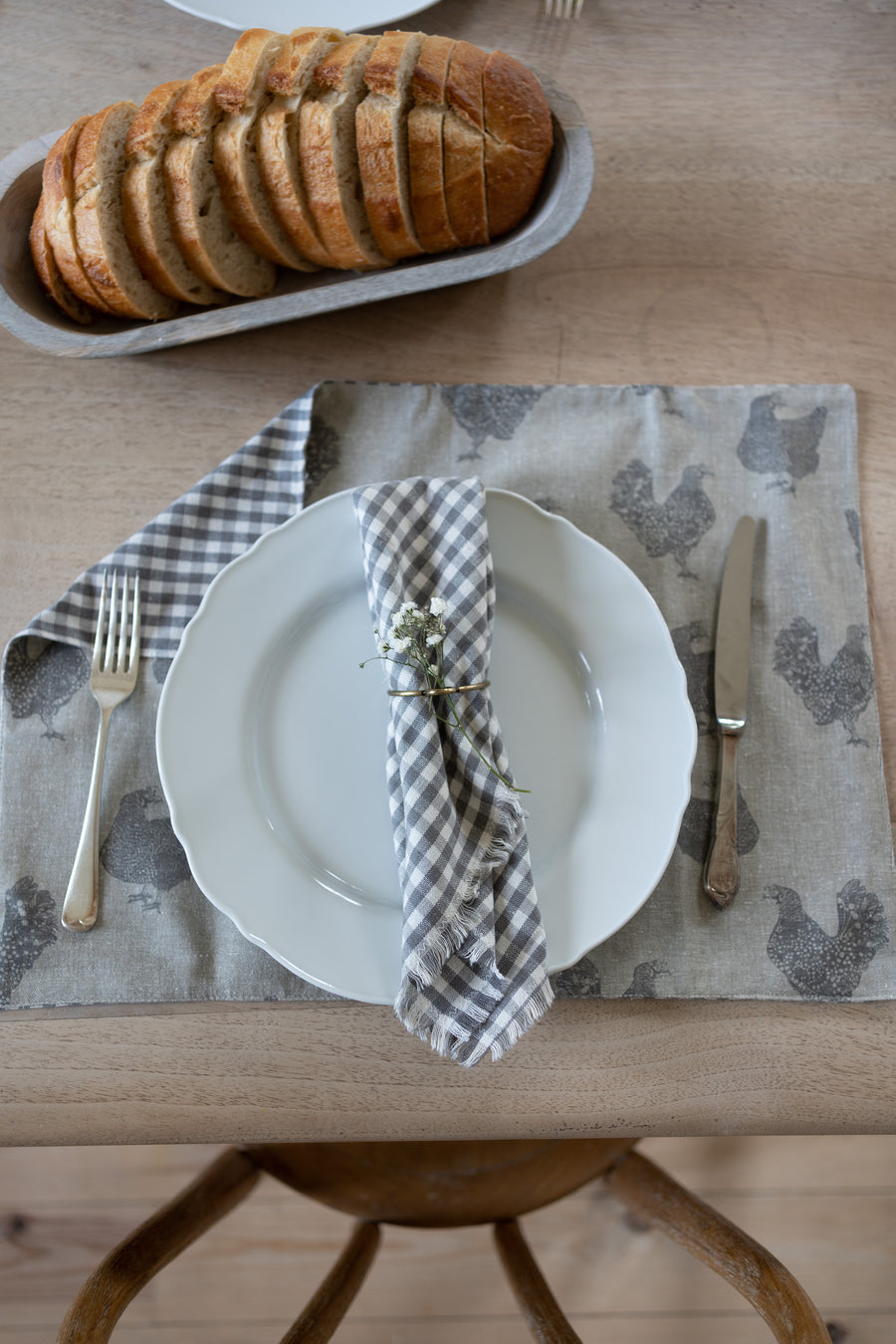 Gingham Napkin Set of 4