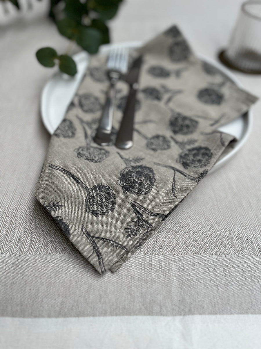 Artichoke Napkin set of 4