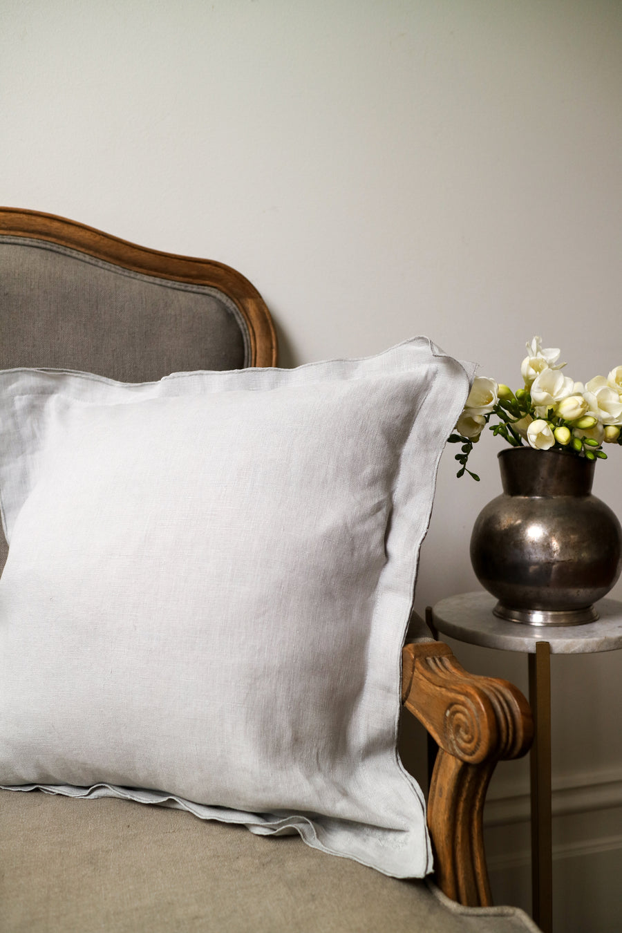 Linen Bordered Cushion